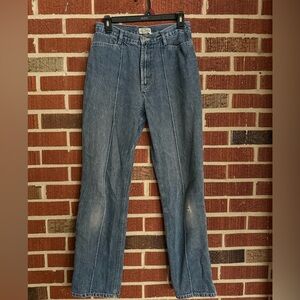 Vintage 90s High Rise Blue Denim Pants